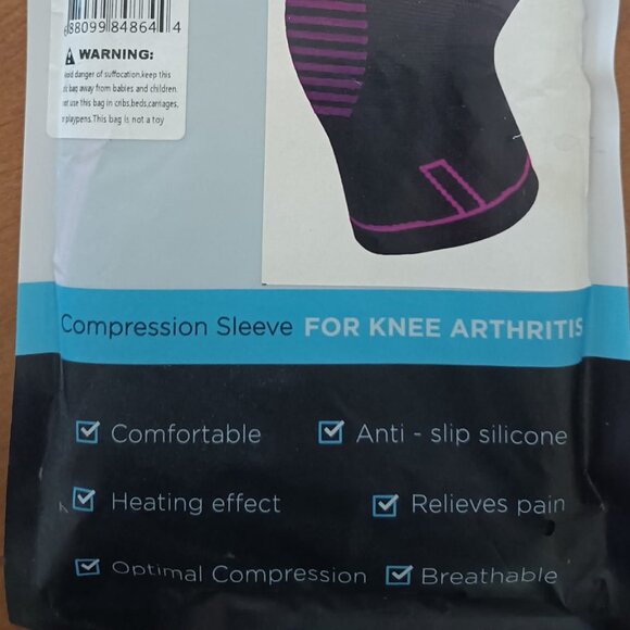 ArthritisHope Compression Sleeve for Knee Arthritis. 3XL - Picture 2 of 4